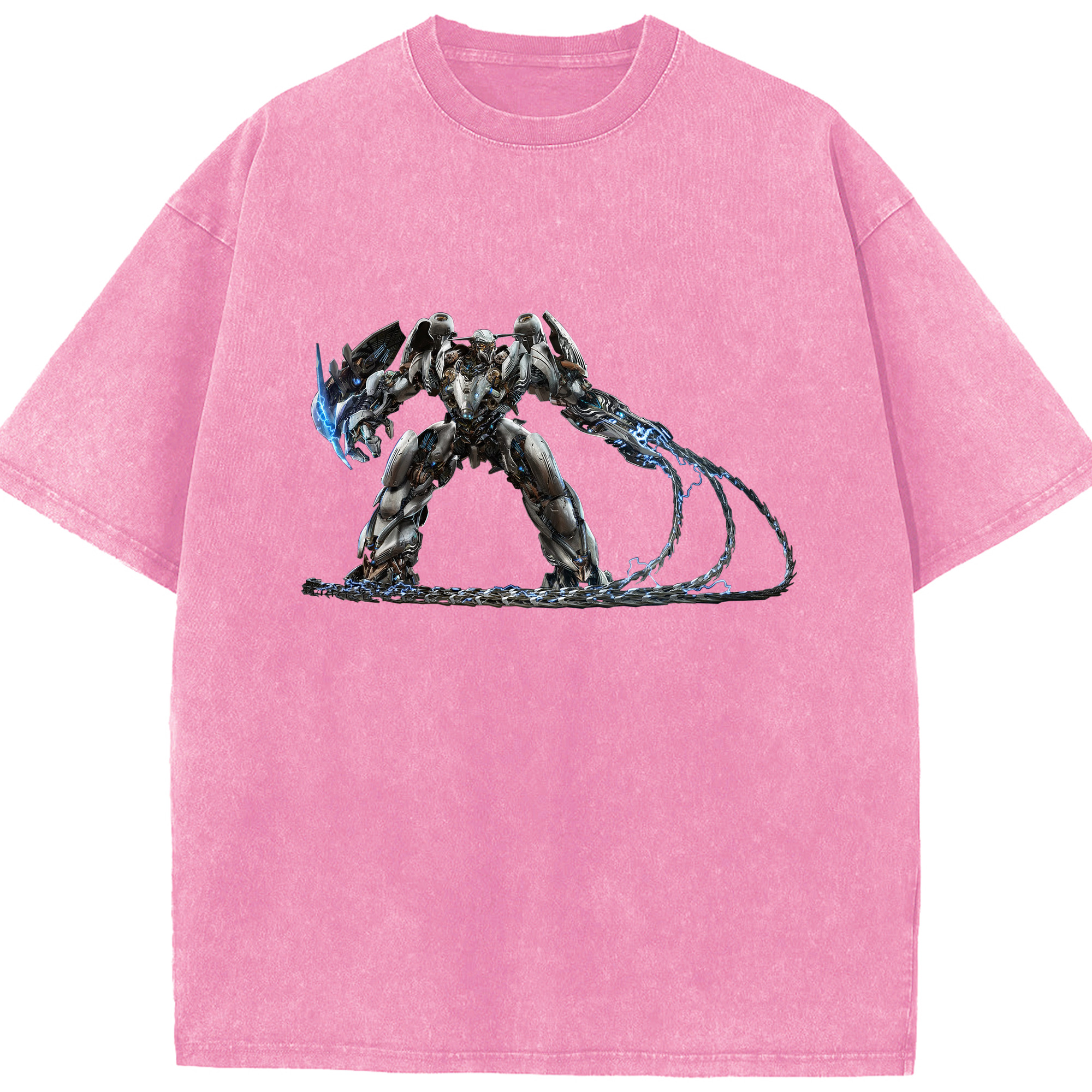 （画像用）  綿100% ヴィンテージ風 半袖Tシャツ（フロントプリント）